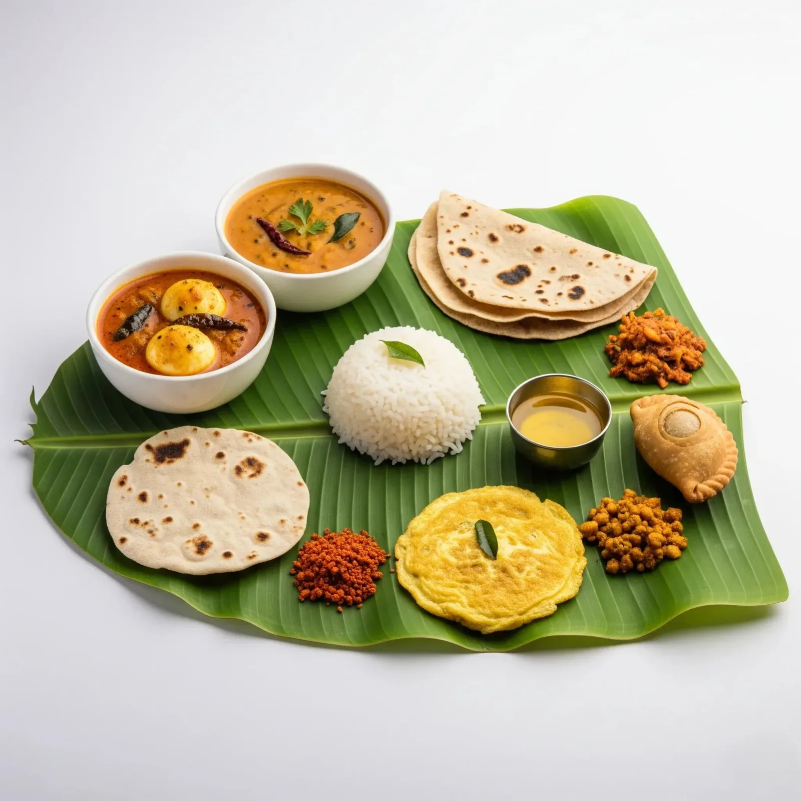 Egg Mini Thali